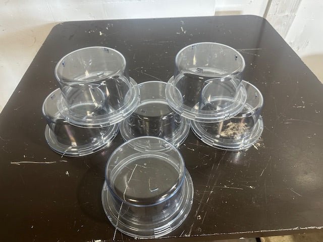 ***LOT OF 6*** "BENTLEY BC2" ROUND ELECTRIC METER COVER 3.75"D POLY - Second Life - Equipment - collection_name