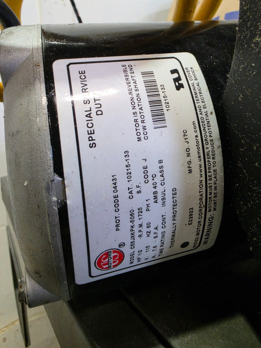 "JB INDUSTRIES" DV-85N 3 CFM PLATINUM VACCUM PUMP, 115V 1 PH