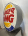1990'S LIGHTED 30" H x 30"W BURGER KING ADVERTISEMENT SIGN - Second Life - Equipment - collection_name