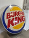 1990'S LIGHTED 30" H x 30"W BURGER KING ADVERTISEMENT SIGN - Second Life - Equipment - collection_name
