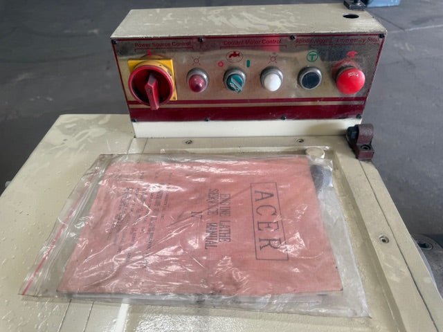 1998 Acer Dynamic 1760G 17” Engine Lathe 50 - 180 Spindle Speed w/ Service Manual - Second Life - Equipment - collection_name