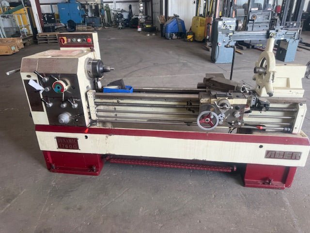 1998 Acer Dynamic 1760G 17” Engine Lathe 50 - 180 Spindle Speed w/ Service Manual - Second Life - Equipment - collection_name