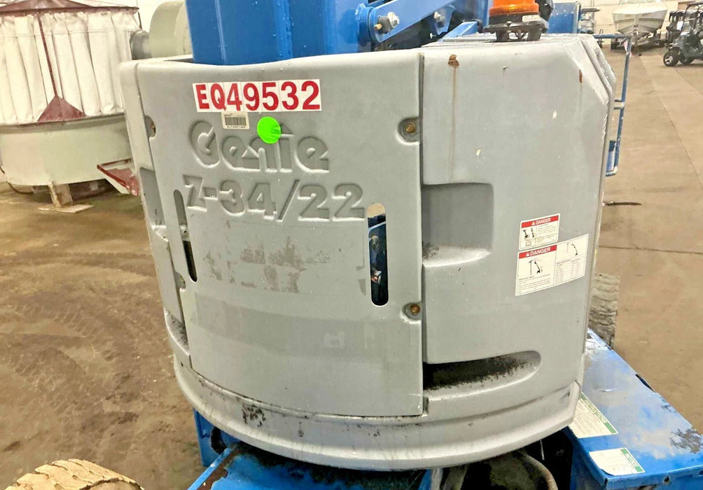 2015 Genie Z - 34/22N Electric Articulated Boom Lift, 457 hrs, 34' H - Second Life - Equipment - collection_name