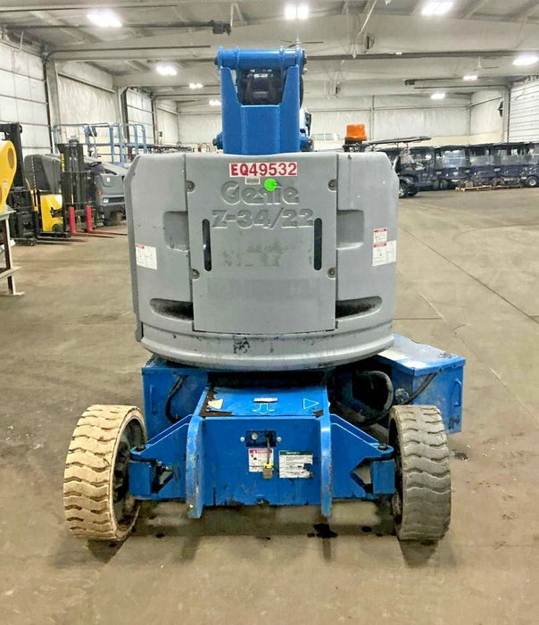 2015 Genie Z - 34/22N Electric Articulated Boom Lift, 457 hrs, 34' H - Second Life - Equipment - collection_name