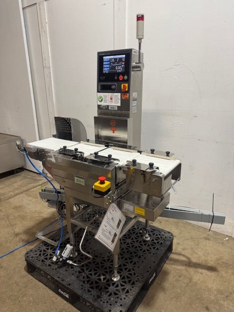 2016 ANRITSU INFIVIS SSV SERIES CHECKWEIGHER 6G - 3000G CONVEYOR KICK OFF STATION - Second Life - Equipment - collection_name