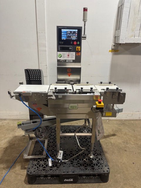 2016 ANRITSU INFIVIS SSV SERIES CHECKWEIGHER 6G - 3000G CONVEYOR KICK OFF STATION - Second Life - Equipment - collection_name