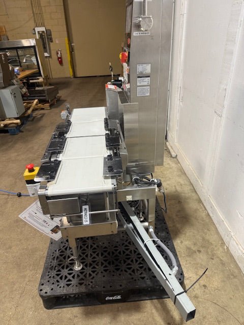 2016 ANRITSU INFIVIS SSV SERIES CHECKWEIGHER 6G - 3000G CONVEYOR KICK OFF STATION - Second Life - Equipment - collection_name