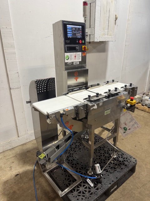 2016 ANRITSU INFIVIS SSV SERIES CHECKWEIGHER 6G - 3000G CONVEYOR KICK OFF STATION - Second Life - Equipment - collection_name