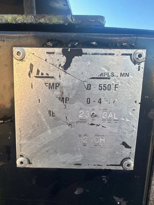 2019 Cimline M2 DH, Isuzu Diesel eng, 230gal Asphalt Repair Crack Sealer Trailer - Second Life - Equipment - collection_name