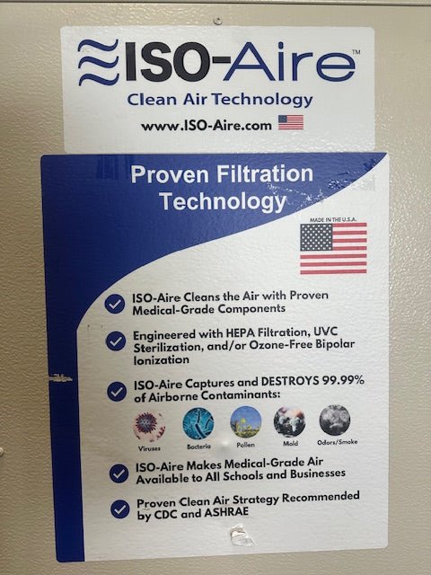 "2021 ISO - AIRE RSF1000" COMMERCIAL GRADE HEPA AIR PURIFIERS ON CASTERS, 115V 1PH - Second Life - Equipment - collection_name