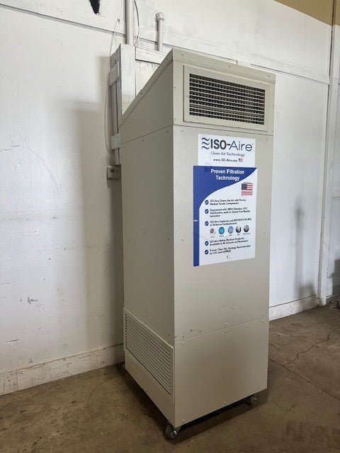 "2021 ISO - AIRE RSF1000" COMMERCIAL GRADE HEPA AIR PURIFIERS ON CASTERS, 115V 1PH - Second Life - Equipment - collection_name