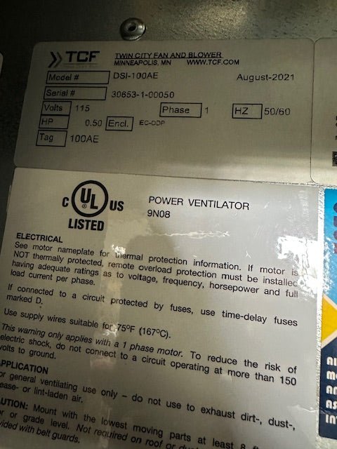 "2021 ISO - AIRE RSF1000" COMMERCIAL GRADE HEPA AIR PURIFIERS ON CASTERS, 115V 1PH - Second Life - Equipment - collection_name