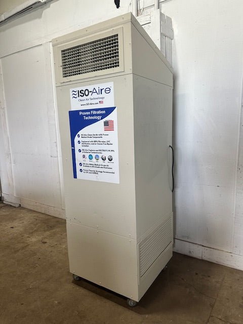 "2021 ISO - AIRE RSF1000" COMMERCIAL GRADE HEPA AIR PURIFIERS ON CASTERS, 115V 1PH - Second Life - Equipment - collection_name