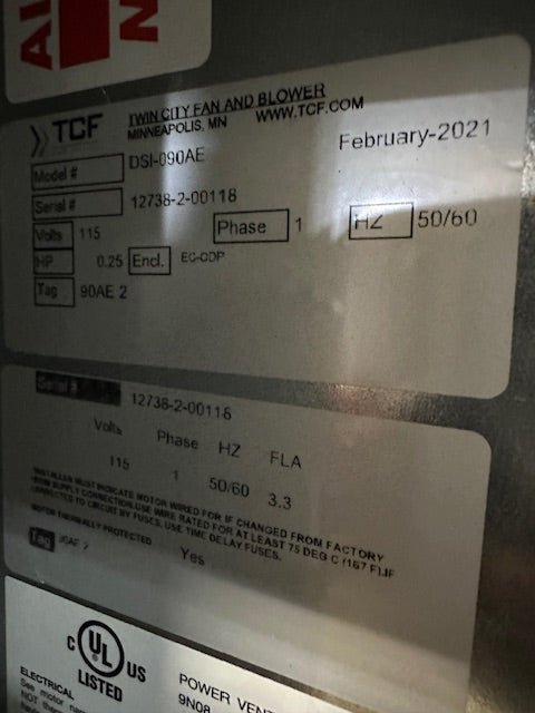 "2021 ISO - AIRE RSF500" COMMERCIAL GRADE HEPA AIR PURIFIERS ON CASTERS, 115V 1PH - Second Life - Equipment - collection_name
