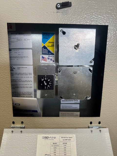 "2021 ISO - AIRE RSF500" COMMERCIAL GRADE HEPA AIR PURIFIERS ON CASTERS, 115V 1PH - Second Life - Equipment - collection_name