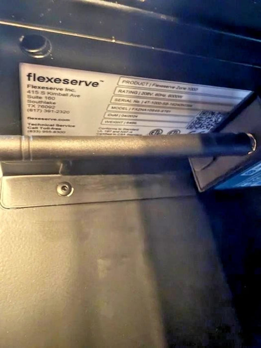 2024 Flexeserve Zone 1000, 4T LED lighted Zones (Tiers), convection Hot Food Grab - N - Go Merchandiser - Second Life - Equipment - collection_name