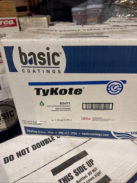 4 GALLONS Basic Coatings TYKOTE BY BETCO Dustfree/DustLess Recoat Bonding Agent - Second Life - Equipment - collection_name