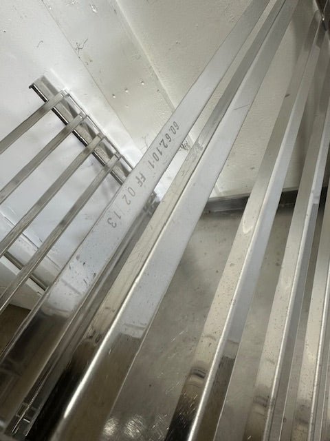 6 PANS RACK HOLDERS AND GREASE PAN FOR RATIONAL OVEN MODEL SCC62 COMBI OVEN(OEM) - Second Life - Equipment - collection_name