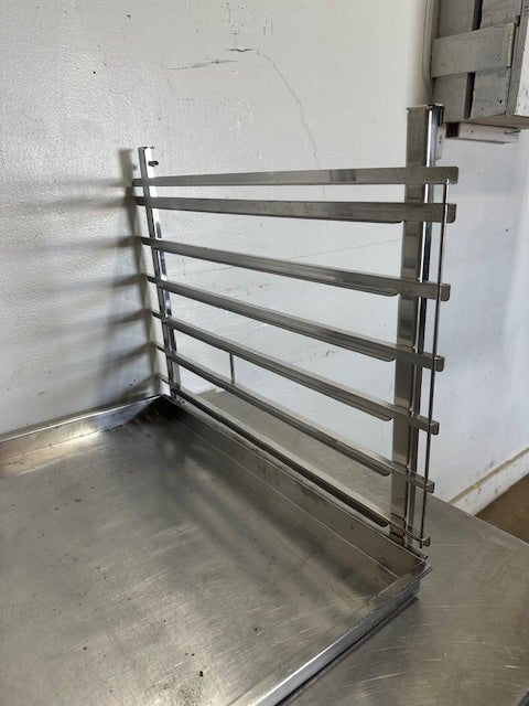 6 PANS RACK HOLDERS AND GREASE PAN FOR RATIONAL OVEN MODEL SCC62 COMBI OVEN(OEM) - Second Life - Equipment - collection_name