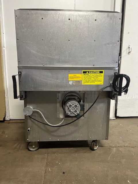 "VULCAN GH6C" COMMERCIAL NATURAL GAS 6 BURNERS RANGE WITH CONVECTION OVEN BASE