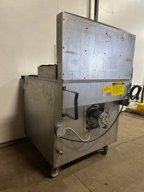 "VULCAN GH6C" COMMERCIAL NATURAL GAS 6 BURNERS RANGE WITH CONVECTION OVEN BASE