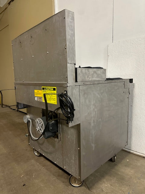 "VULCAN GH6C" COMMERCIAL NATURAL GAS 6 BURNERS RANGE WITH CONVECTION OVEN BASE