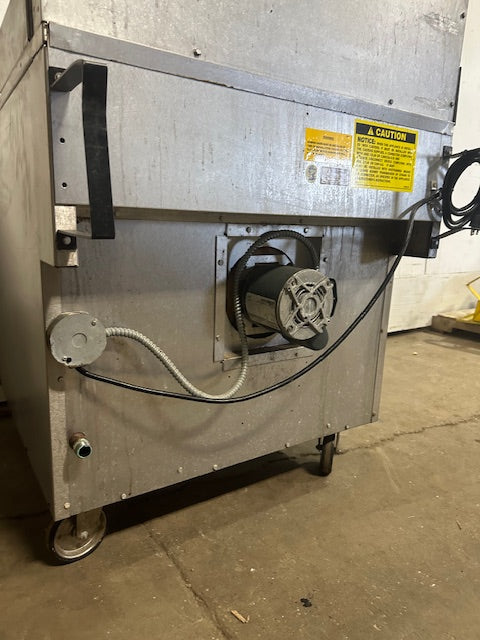"VULCAN GH6C" COMMERCIAL NATURAL GAS 6 BURNERS RANGE WITH CONVECTION OVEN BASE