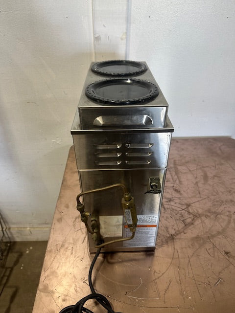 "BUNN CWTF15 1LW/2UP"POUR OVER OR DIRECT LINE COFFEE BREWER W/3 WARMERS,120V 1PH