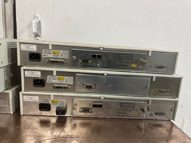 LOT OF 6 3CON SUPERSTACK 24 CHANNEL STACKABLE SWITCHES