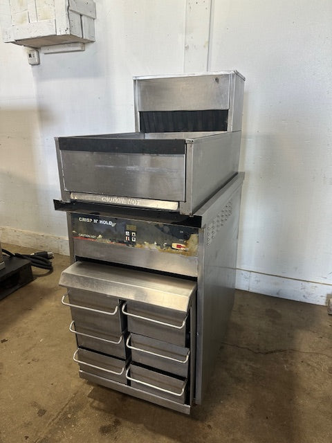 "CARTER-HOFFMANN" VERTICAL CRISP N' HOLD COMMERCIAL HOT FOOD HOLDING CABINET