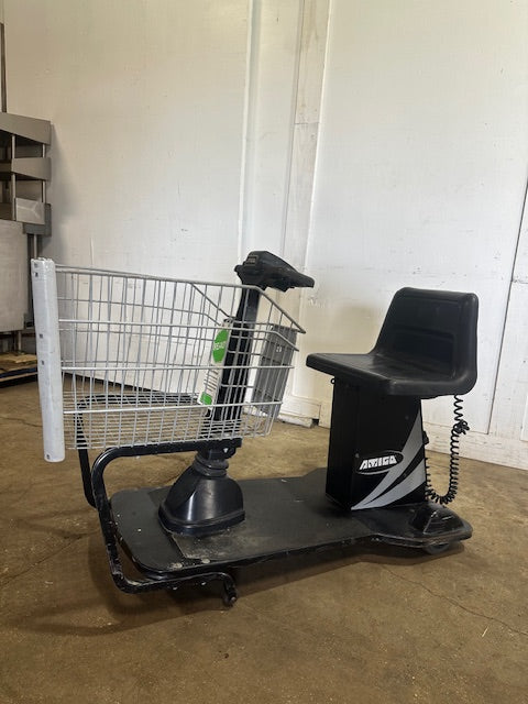 "AMIGO" HANDICAP/SHOPPING CART RECHARABLE 500LB MAX W/ *NEW BATTERY