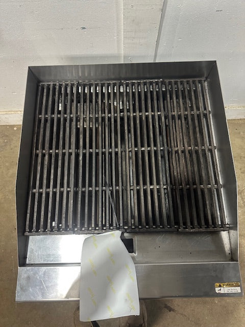 PATRIOT PT-CB24 COMMERCIAL COUNTERTOP 60,000 BTU 24" NAT GAS RADIANT CHARBROILER