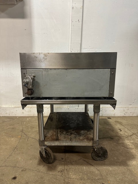 PATRIOT PT-CB24 COMMERCIAL COUNTERTOP 60,000 BTU 24" NAT GAS RADIANT CHARBROILER