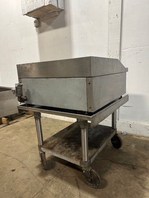 PATRIOT PT-CB24 COMMERCIAL COUNTERTOP 60,000 BTU 24" NAT GAS RADIANT CHARBROILER
