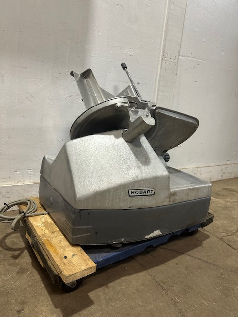 "HOBART 2912"H.D MANUAL COMMERCIAL COUNTERTOP 11 3/8" BLADE MEAT SLICER,120V 1PH