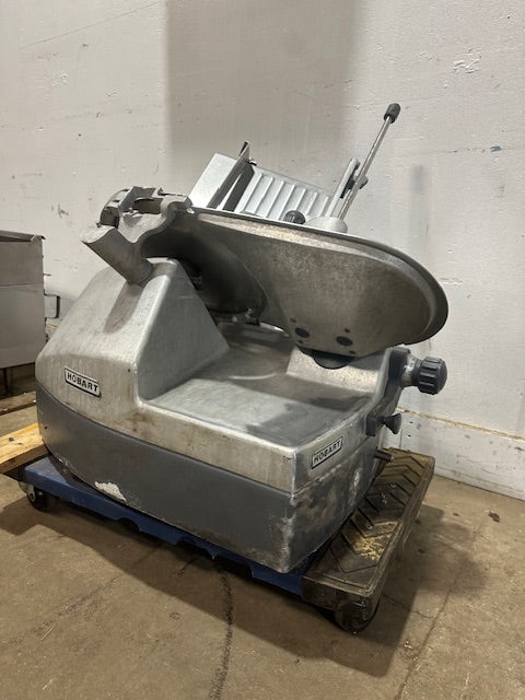 "HOBART 2912"H.D MANUAL COMMERCIAL COUNTERTOP 11 3/8" BLADE MEAT SLICER,120V 1PH
