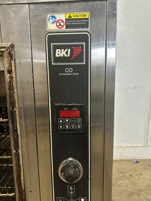 "BKI MODEL CO" H.D COMMERCIAL ELECTRIC CONVECTION OVEN 208V, 3PH