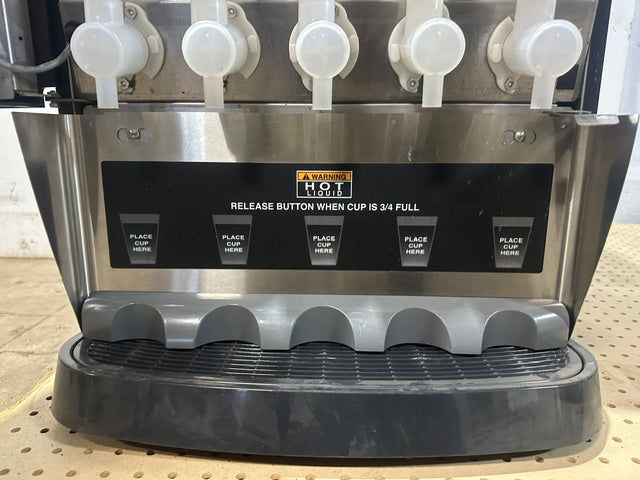 "BUNN IMIX-5S+" CAPPUCCINO/HOT CHOCOLATE 5 FLAVOR HOT BEVERAGE DISPENSER
