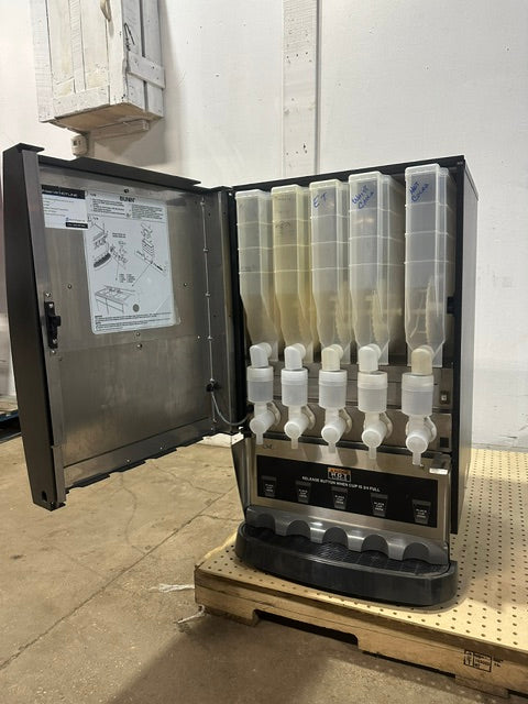 "BUNN IMIX-5S+" CAPPUCCINO/HOT CHOCOLATE 5 FLAVOR HOT BEVERAGE DISPENSER