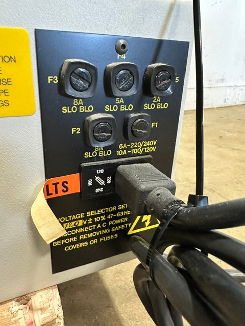 "INSTRON 4302" ELECTROMECHANCIAL UNIVERSAL TESTING MACHINE, HIGH  LOW, 120V