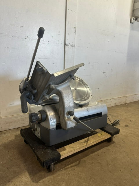 "HOBART 2912" H.D MANUAL COMMERCIAL COUNTERTOP 12" BLADE MEAT SLICER,120V 1PH