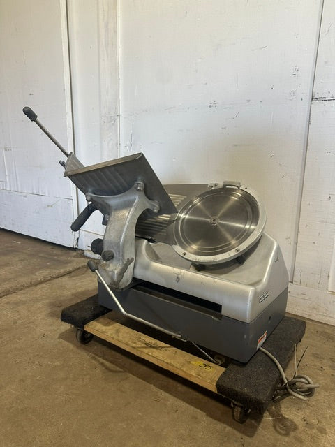 "HOBART 2912" H.D MANUAL COMMERCIAL COUNTERTOP 12" BLADE MEAT SLICER,120V 1PH