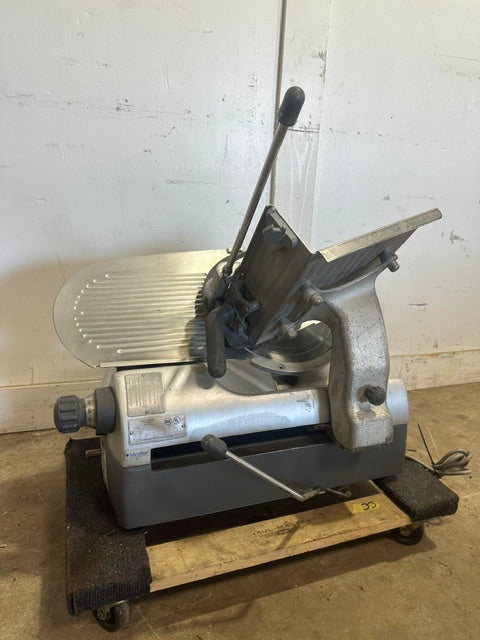 "HOBART 2912" H.D MANUAL COMMERCIAL COUNTERTOP 12" BLADE MEAT SLICER,120V 1PH