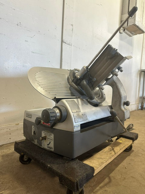 "HOBART 2912" H.D MANUAL COMMERCIAL COUNTERTOP 12" BLADE MEAT SLICER,120V 1PH