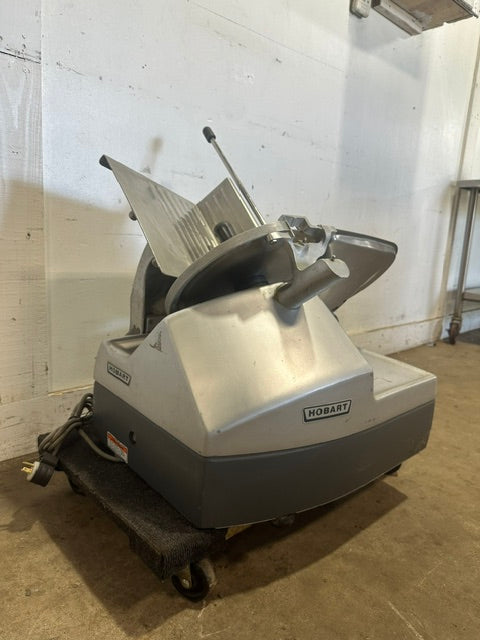"HOBART 2912" H.D MANUAL COMMERCIAL COUNTERTOP 12" BLADE MEAT SLICER,120V 1PH