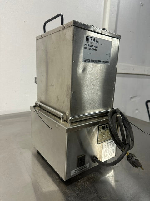 "Bunn 1.5GPR-FF, TOP HNDL"1.5 gallons Single COFFEE POT Carafe Warmer, 120V 1PH