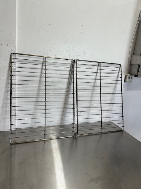 **LOT OF 2** COMMERCIAL CONVECTION OVEN RACK (OEM) 2-1/2"H x 28-1/4"W x 21-5/8"D