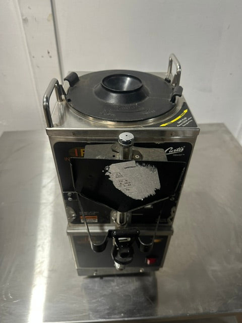 "CURTIS" SINGLE SATELLITE COFFEE WARMER W/ SATELLITE COFFEE DISPENSER, 120V 1PH