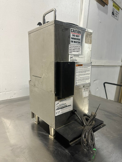 "CURTIS" SINGLE SATELLITE COFFEE WARMER W/ SATELLITE COFFEE DISPENSER, 120V 1PH