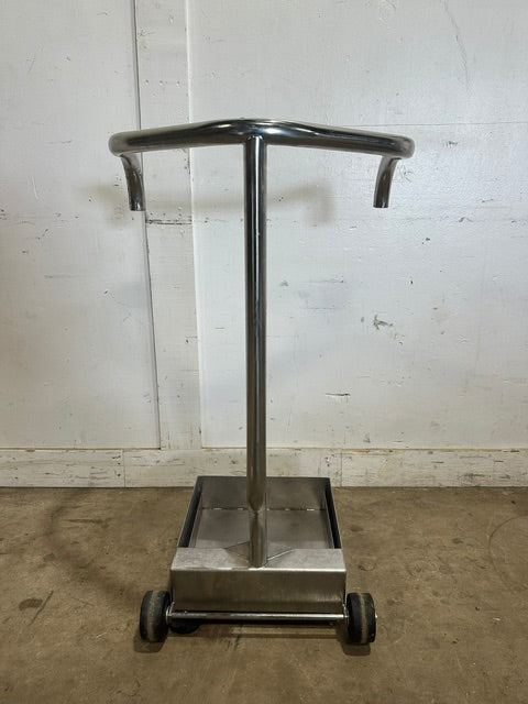 H.D S Steel Outdoor Boot Brush  Mud Scraper Station w/ New scraper on casters